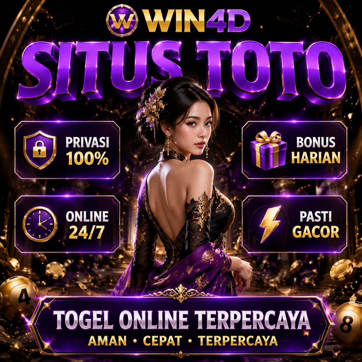 SITUS TOTO WIN4D ⚡️ Parisbanhmi Daftar Situs Toto 4D Official & Bandar Togel Terpercaya, Toto Slot 88 Terbaru Pasti WD 100%